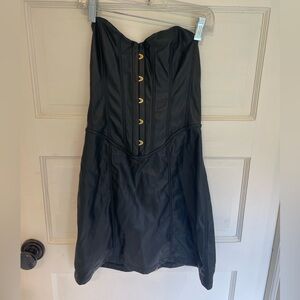 Urban Outfitters Black Corset Dress